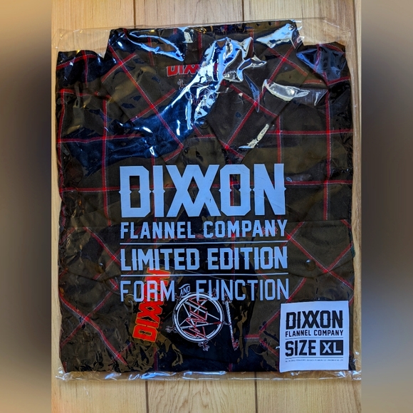 DIXXON Shirts Dixxon Slayer Mens Xl Flannel New In Bag With Tags